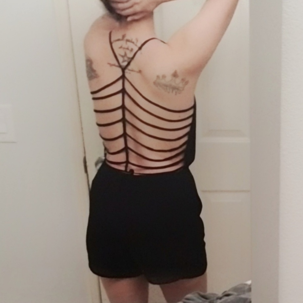 Gorgeous Seraphina strappy back romper